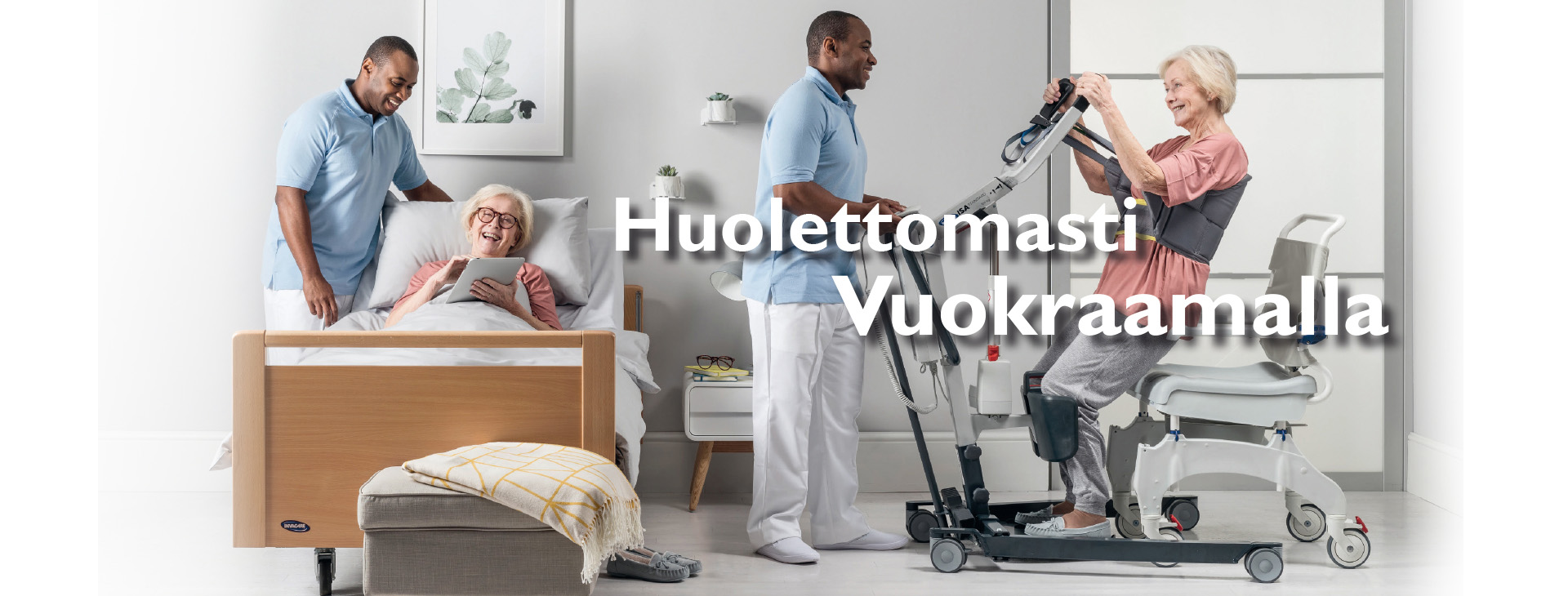 Apuvälineitämme voi nyt myös vuokrata!