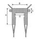 Dress Toileting Low, hygienialiina, matala