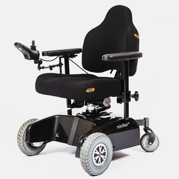 Miniflex SitRite sähköpyörätuoli / työtuoli sisäkäyttöön